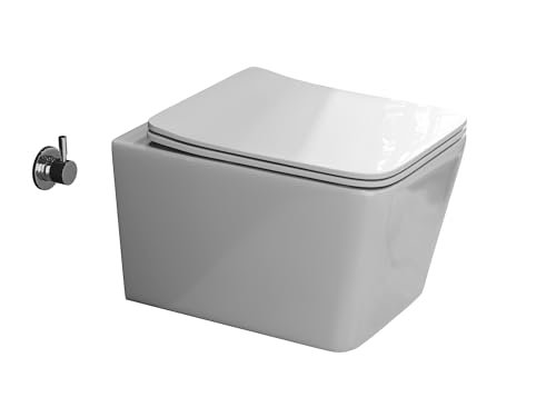 Aqua Bagno, Spülrandloses Dusch-WC Delta...