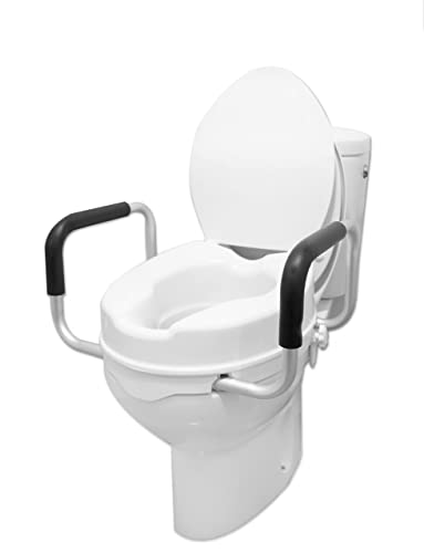 PEPE - Toilettensitzerhöhung mit Armlehnen...
