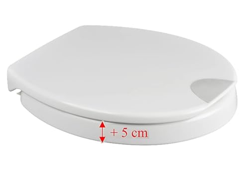 Novara Plus Duroplast WC Sitz Erhöhung 5 cm...