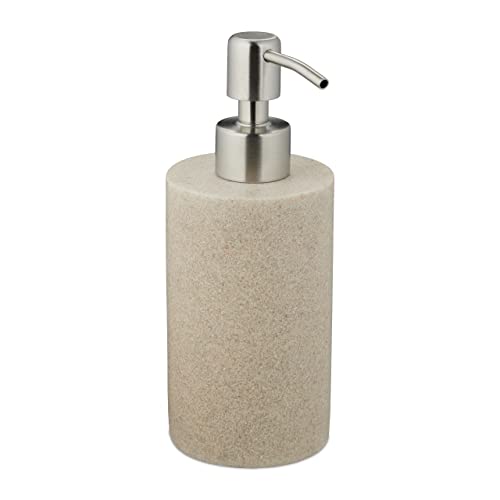 Relaxdays Seifenspender, 180 ml,...