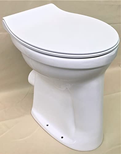 Flachspül-WC Toilette Stand WC Klosett...