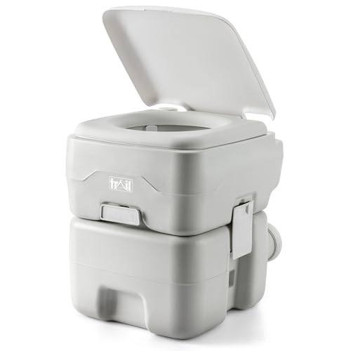 Trail Transportable Campingtoilette, Kompakte...