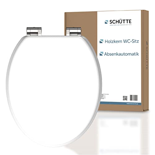 SCHÜTTE WC-Sitz mit Absenkautomatik aus Holz...