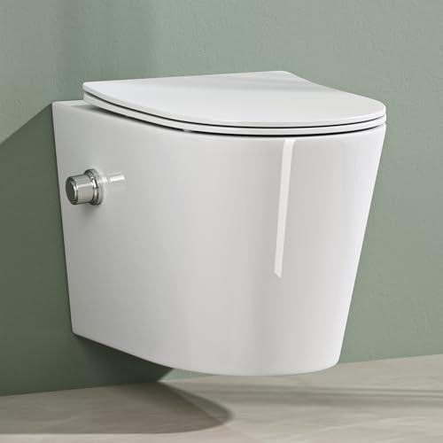 Mai & Mai Hänge WC Toilette Wand-WC mit...