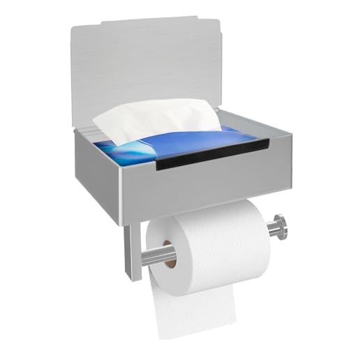 Toilettenpapierhalter mit Feuchttücherbox...