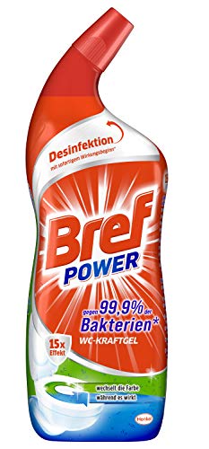 Bref Power WC-Kraftgel (750 ml), WC Reiniger...