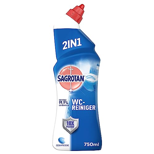Sagrotan WC-Reiniger Ozeanfrische – 2in1...