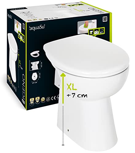 'aquaSu® Stand WC igenO spülrandlos mit +7...