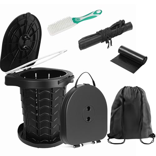 Gelivable Campingtoilette – Faltbare Porta...