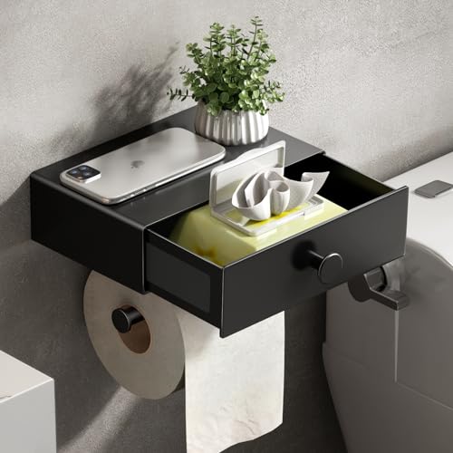 VOLDRA Toilettenpapierhalter Ohne Bohren,...