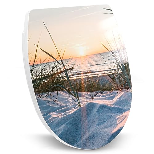 WENKO Toilettensitz Baltic Hochglanz WC-Sitz...