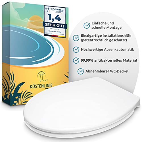 Küstenlinie® / Toilettendeckel mit...
