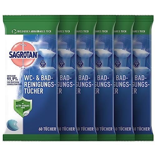 Sagrotan WC-Reinigungstücher – Für eine...